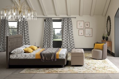 Pat tapitat dormitor modern Le Comfort Monet
