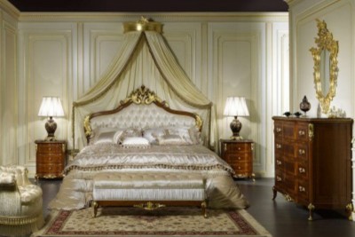 Alege Mobila de dormitor clasic  Artizanala de Lux Louis Luigi XV Vimercati